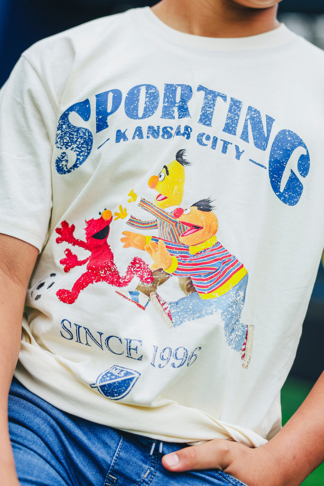Youth Sesame X SKC Team Photo Tee