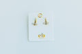 Flag Huggie Hoop Earring