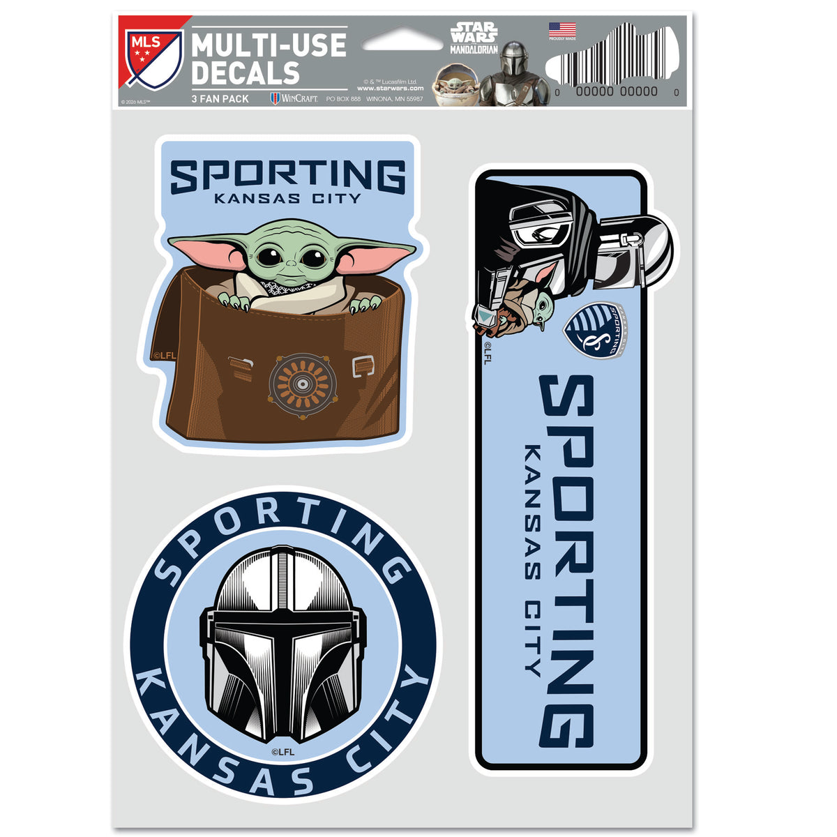 2026 3 Pack Star Wars x SKC Decals