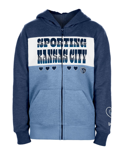 Girls Full Zip Hoodie
