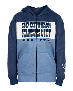 Girls Full Zip Hoodie