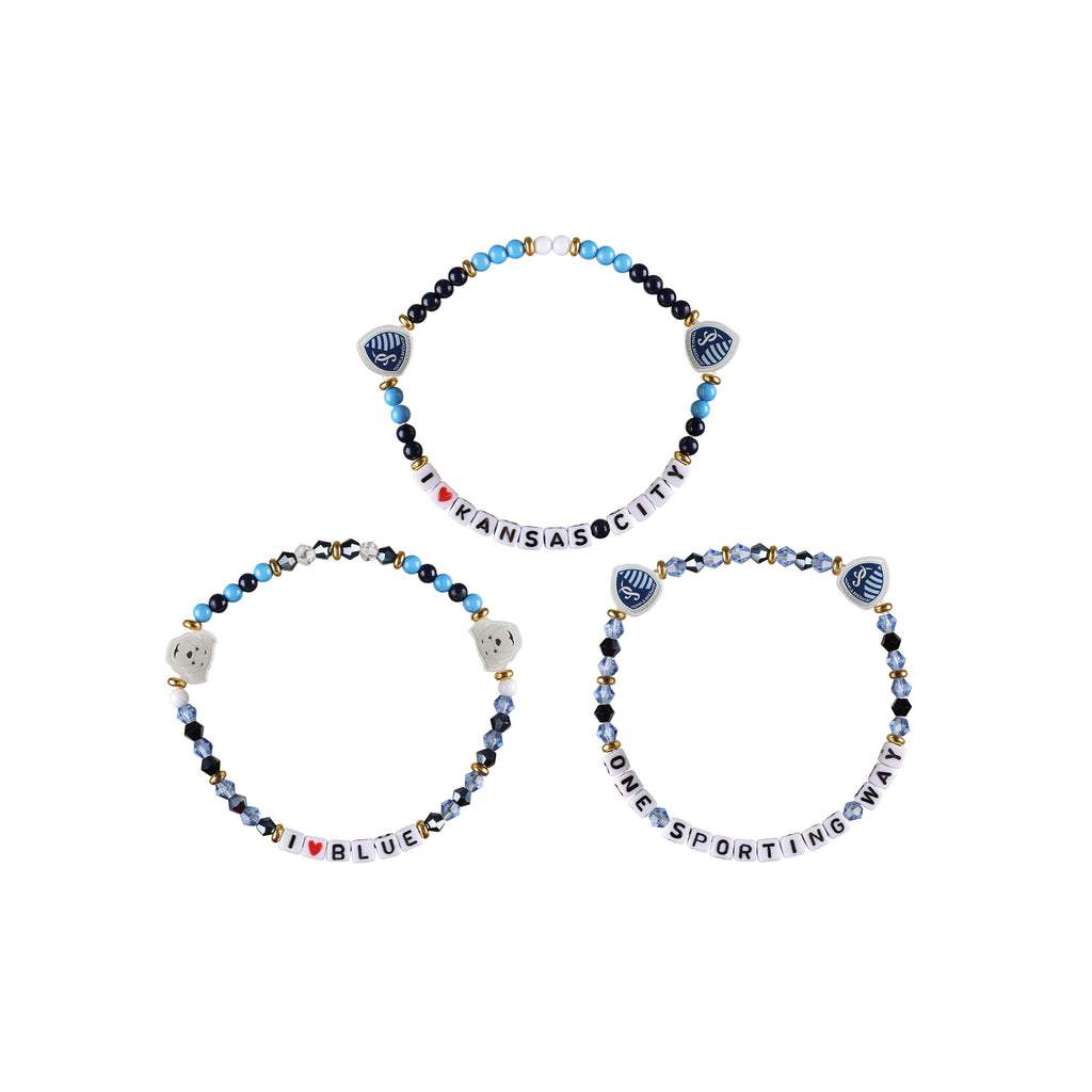 Sporting Kansas City 3-Pack Team Friendship Bracelet