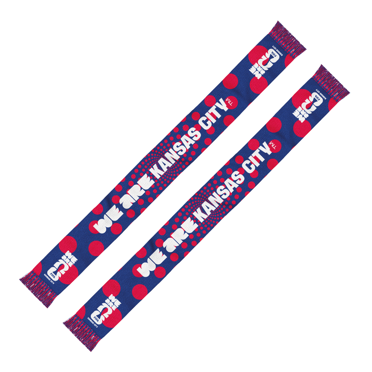 WC26 We Are KC Printed Scarf