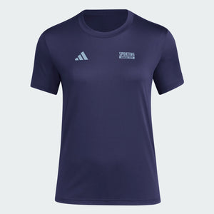 Women's Local Warp SS Tee - Navy