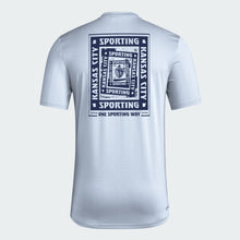 Local Warp SS Tee - Sporting Blue