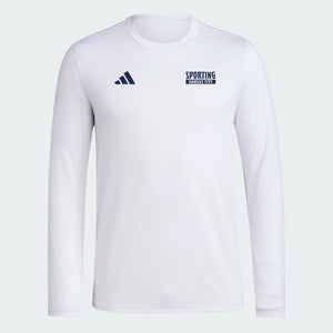 Local Warp LS Tee - White