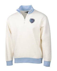 Team Crest Relaxed Half Zip Fleece