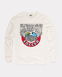 Charlie Hustle x Wiz Retro White LS Tee - Archive Collection