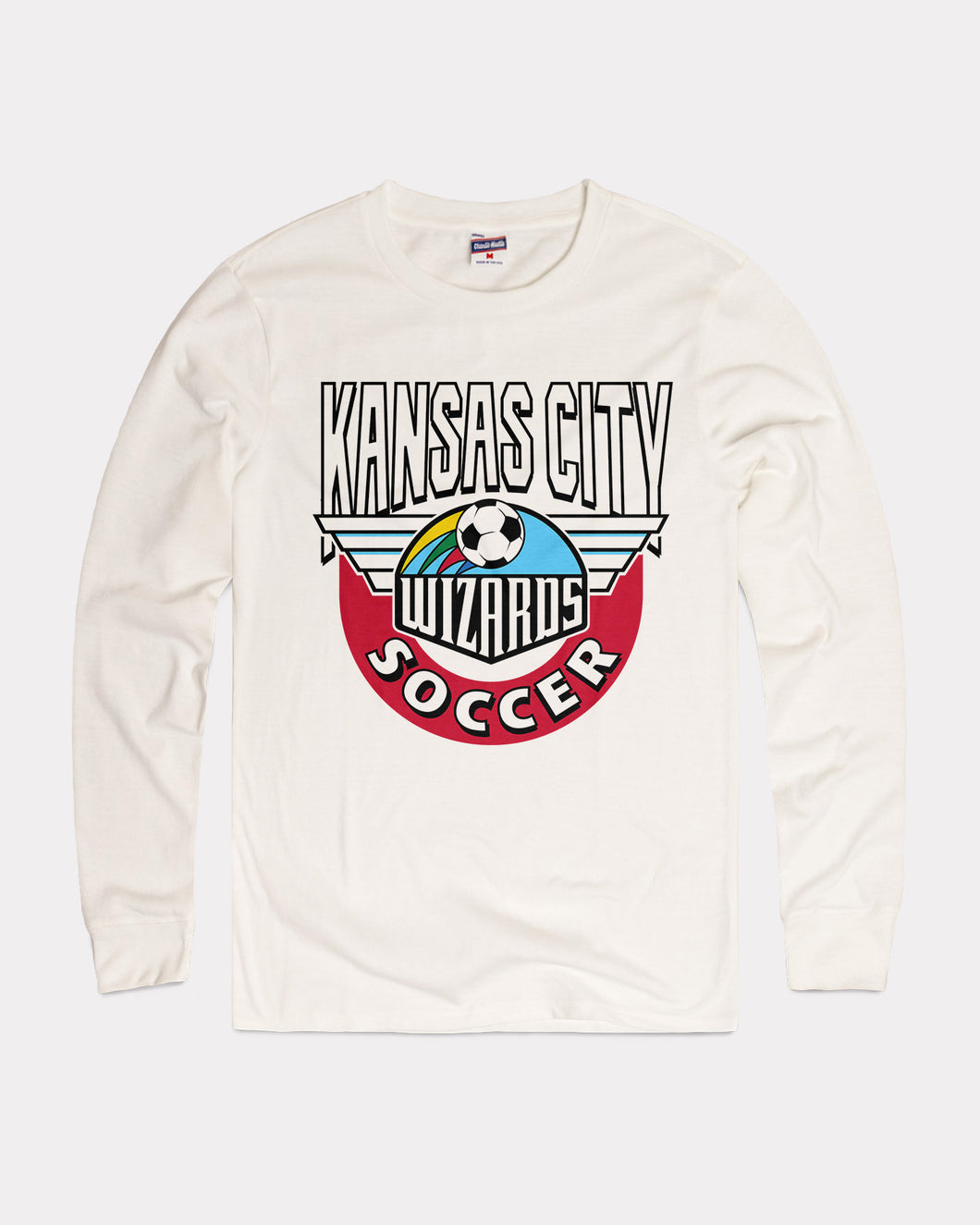 Charlie Hustle x Wiz Retro White LS Tee - Archive Collection