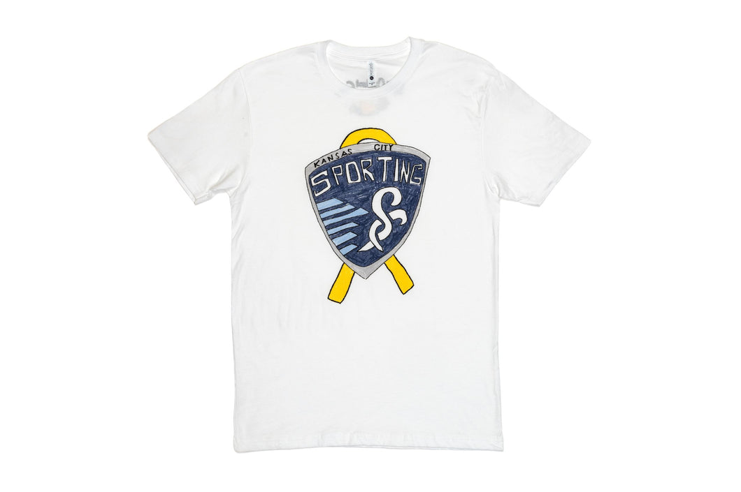 Sporting KC Kick Childhood Cancer Tee