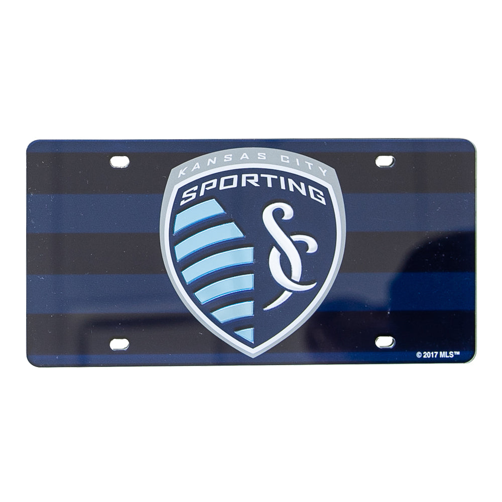 SKC Striped License Plate