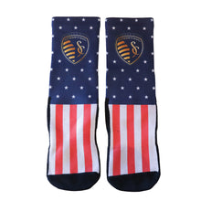 Red, White, and Blue Socks